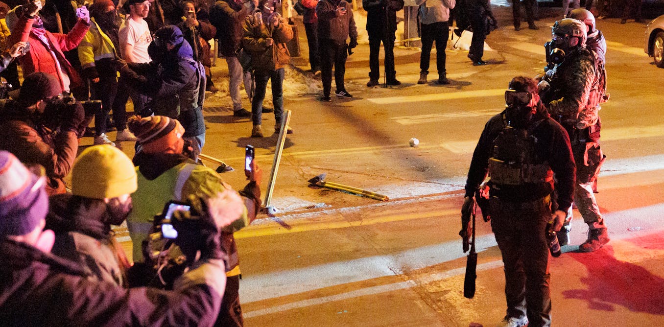 Filming ICE is legal but exposes you to digital tracking – here’s how to minimize the risk